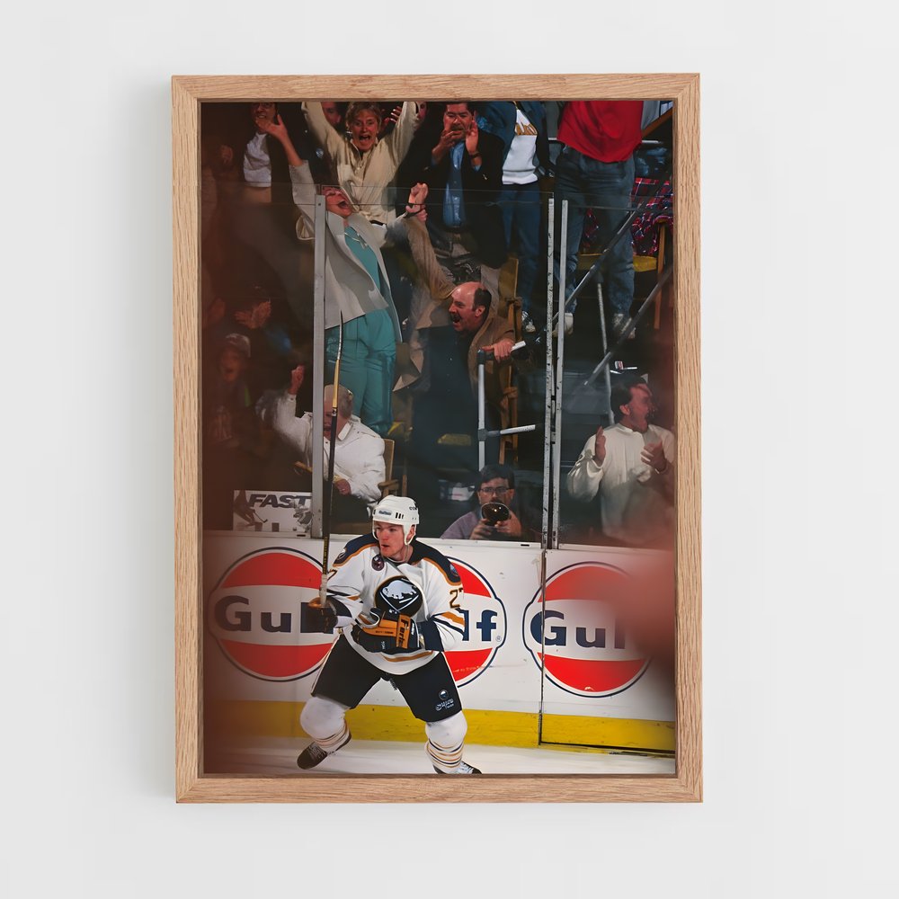 Poster Glisse Électrique – affiche Hockey sur glace (vue 4)